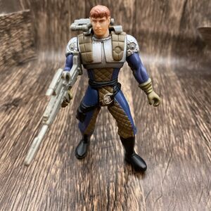 Star Wars Shadows Of The Empire Dash Rendar 3.75” Figure Near Complete 1996 SOTE